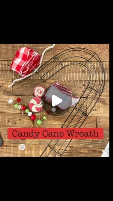 92 likes, 12 comments - jessicawatt on November 3, 2021: "A simple diy that is sure to bring some Christmas cheer! I know it is just the beginning of Novem..." Candy Cane Form Ideas, Christmas Decor Ideas Candy Cane, Diy Candy Cane Wreath, Easy Diy Christmas Wreath Ideas, Candy Cane Deco Mesh Wreath, Candy Cane Diy, Ribbon Candy Cane Wreath Tutorial, Grinch Candy Cane Wreath, Dollar Tree Candy Cane Wreath Form Diy