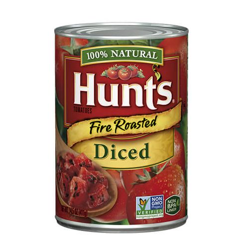 Fire Roasted Diced Tomatoes Low Sodium Chili, Canning Diced Tomatoes, Marinade Sauce, Roasted Tomato, Diced Tomatoes, Fire Roasted, Packaged Food, Ben And Jerrys Ice Cream, Family Favorite Meals