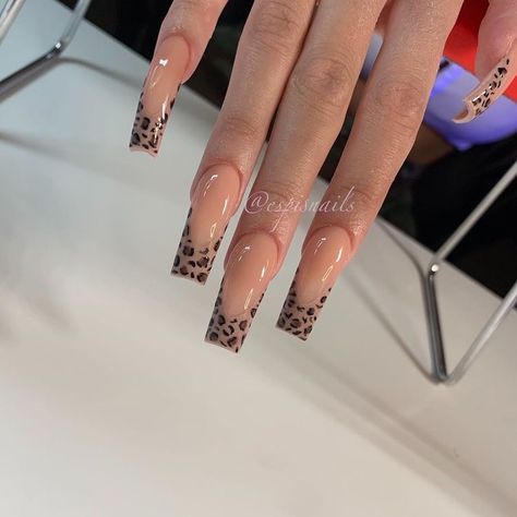 Fall Nail Design, Nails Grunge, Cheetah Print Nails, Fall Nail Ideas, Leopard Print Nails, Manicure Inspiration, Perfect Manicure, Colored Acrylic Nails, Nail Design Inspiration