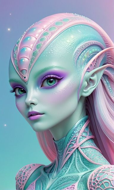 Beautiful Alien Female, Alien Woman, Friendly Dragon, Dragon Character, Alien Artwork, Elves Fantasy, Alien Girl, Alien Character, Arte Alien