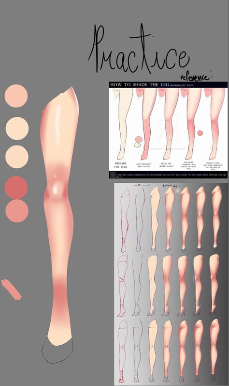 Skin Toturial Digital Art, How To Draw Blush Digital, How To Shade Legs Digital, How To Color Latex Digital Art Tutorials, Skin Highlights Drawing, Skirt Refrences Drawings, Coloring Leather Digital Art, Body Shading Drawing, How To Shade Collar Bones