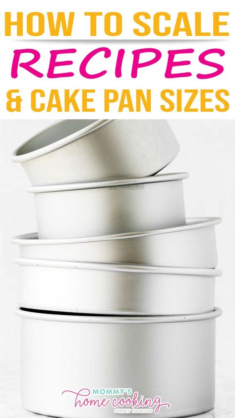 9 Inch Cake Recipes, How Long To Bake 6" Round Cake, Best Cake Pans To Use, How Much Cake Batter Per Pan, 12 Inch Cake Recipe, 10 Inch Cake Recipe, 7 Inch Cake Size, 9 Inch Cake Recipe, Baking Recipes Cake