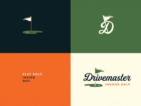 Design System for Indoor Golf by ArtVersion on Dribbble Golf Logo Inspiration, Golf Logos, Golf Logo Design, Pub Logo, Indoor Golf, North Design, Golf Logo, Sports Logo Design, Golf Design