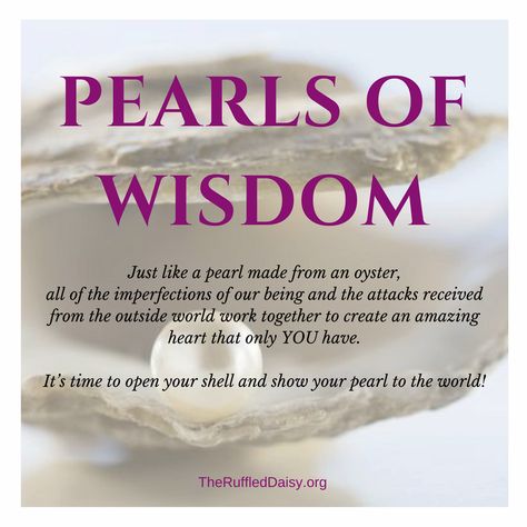 Pearls of Wisdom – Jennifer Wiltse Pearl Quotes, Seeing Quotes, Pearls Of Wisdom, Quotes Arabic, Life Is Tough, Inspirational Quotes For Women, Women Encouragement, Marriage Quotes, Oyster Shell