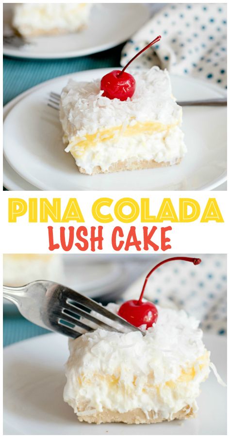 Pina Colada Lush Cake #familyfreshmeals #cake #lushcake #pinacolada #pinacoladacake #dessert #summerdessert #coconut via @familyfresh Pina Colada Lush, Lush Cake, Lush Recipes, Pina Colada Cake, Pineapple And Coconut, Fresh Meals, Family Fresh Meals, Pineapple Recipes, Easy Summer Desserts