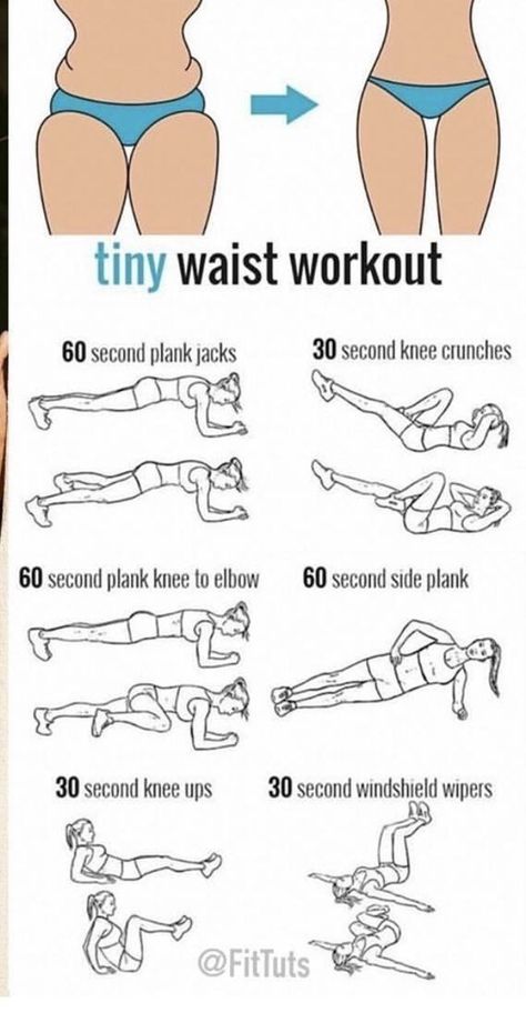 Small Waist Workout, Side Fat, Workout Routines For Beginners, Summer Body Workouts, Month Workout, Workout For Flat Stomach, Quick Workout Routine, Trening Fitness, Simple Exercises