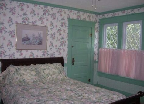 #weirdcore #glitchcore #webcore #abandoned #nostalgiacore Bedroom, The Mimic, Monkey Bars, Cottage Core, Colorful Decor, Valance Curtains, Dream House, Blue Color, Cottage