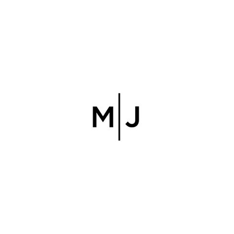 MJ Logo design contest design#logo#contest#gribi Mj Letter Design, Mj Logo Design Letter, M J Logo, Mj Initials, Mj Monogram, Jm Monogram, Jm Logo, Mj Design, Mj Logo