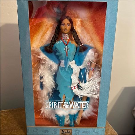 Barbie Mattel Spirit Of The Water Doll - Nib See Pictures For Details Toys Barbie, Native American Dolls, Barbie Dolls For Sale, Mattel Shop, Dawn Dolls, Barbie Collector Dolls, Barbie Mattel, African American Dolls, Mattel Dolls