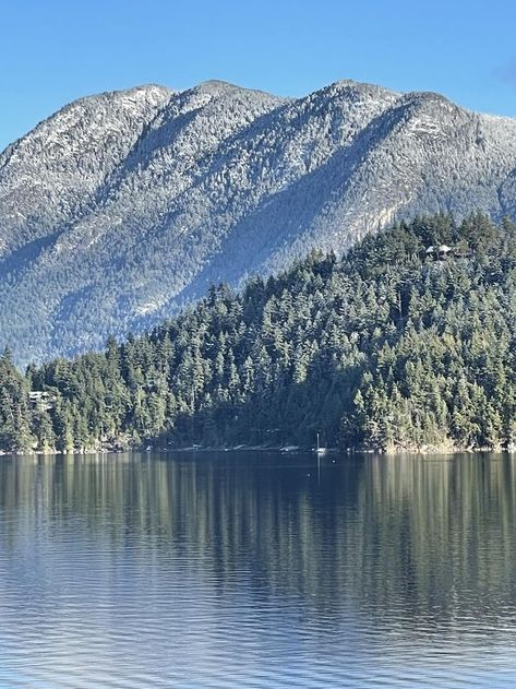 Dusting of snow at Mount Richardson on Sechelt Inlet #PHOTO courtesy Nawel Allam Higgins via Picture Perfect Sunshine Coast BC Canada 🇨🇦 📸 #BCStorm #sunshinecoastbc #secheltinlet #mtrichardson #snow #bcsnow #sunshinecoast #sechelt #sunshinecoastcanada #secheltbc #fall #feelslikewinter #autumn #drought #fall2022 — in Sechelt, British Columbia. Sunshine Coast Bc, Bc Canada, Sunshine Coast, British Columbia, Picture Perfect, Columbia, Natural Landmarks