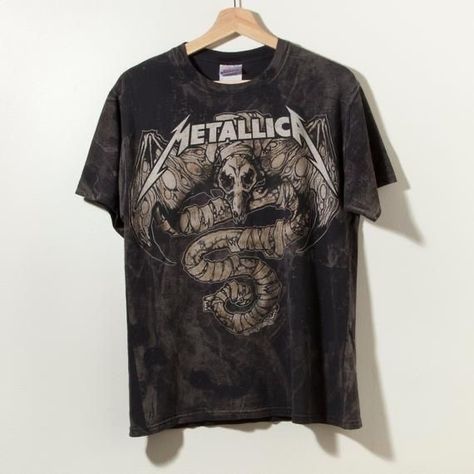 Metal Band Shirts, Metallica Shirt, Metallica T Shirt, Metal Shirts, Grunge Shirt, Metal T Shirts, Skull Shirts, Metal Band, Iron Maiden