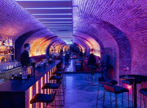 Underground Bar, Bar In Casa, Bar Design Awards, Nightclub Design, Bar Interior Design, Mid Century Bar, Bar Interior, Lounge Design, Bar Design Restaurant