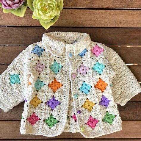 Crochet cardigan pattern