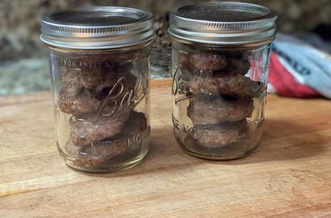 Re-Canning Nacho Cheese from the #10 Jars – Our Little Bit of Earth Canning Hamburger, Canning Sausage, Canning Zucchini, Pressure Canning Meat, Preserving Meat, Canned Zucchini, Pickled Sausage, Canning Meat, Pressure Canning Recipes