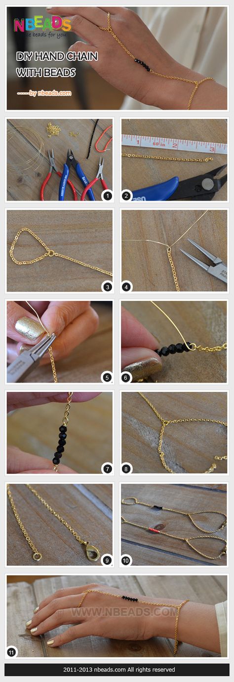 diy hand chain with beads Ring Bracelet Chain Diy, Diy Hand Jewelry, Diy Hand Bracelet, Diy Hand Chain, Diy Chain Bracelets, Chain Jewelry Diy, Hand Chain Jewelry, Finger Bracelets, Instagram Contest