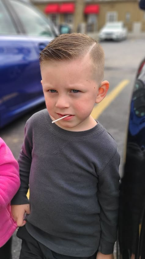 Boys Short Haircut Kids Fade Hard Part, Little Boys Short Haircut, Short Boy Hair Cut For Boys, Combover Fade Kids, Short Fade Haircut Boys, Boys Haircut Hard Part, Haircut Boy Short, Hard Part Haircut Kids, Boy Short Hairstyles