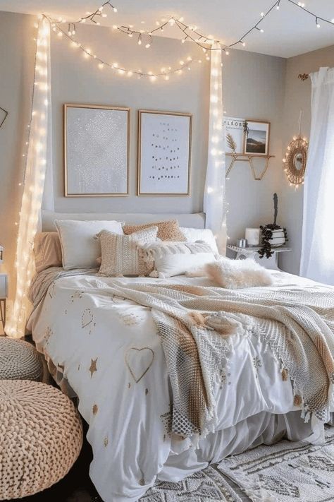 Bedroom Ideas For 13 Year Girl, Teen Girl Room Decor Ideas, Cute Boho Bedroom Ideas, Girl Bedroom Ideas Teen, Teen Rooms Girls Ideas, Cute Teen Bedrooms For Girls, Teenager Room Ideas Girl, Room Ideas For Teens Girls Bedrooms, Cute Teenage Girl Rooms