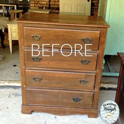 We stop looking at these dresser makeovers. Painted Wooden Furniture Ideas, Diy Dresser Makeover Ideas, Dresser Makeover Ideas, Redo Dresser, Black Painted Dressers, Turquoise Dresser, Refurbished Dresser, Stained Dresser, Dresser Makeovers