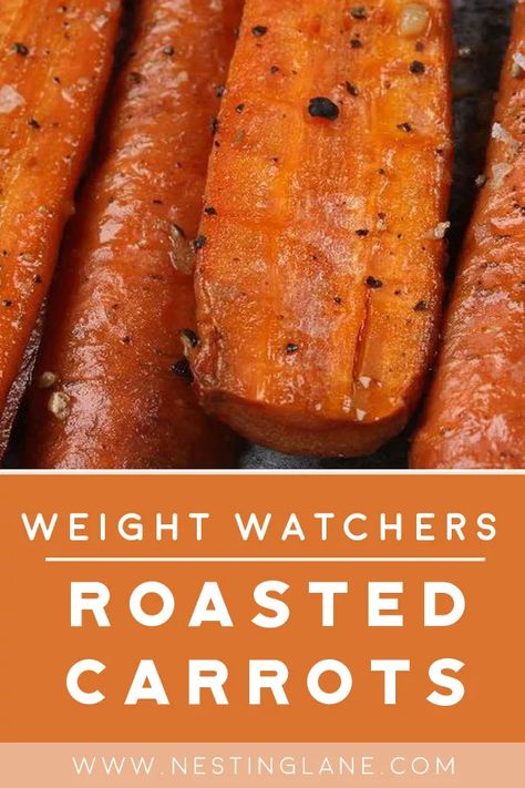 Ww Carrots Side Dish, Ww Veggie Recipes, Ww Carrot Recipes, Weight Watcher Sides Dishes, Weight Watcher Side Dishes Easy, Ww Vegetable Recipes, Low Calorie Carrot Recipes, Low Calorie Vegetable Side Dishes, Weight Watchers Vegetable Recipes