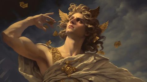 Greek God Of Light, Apollo Greek Mythology, Apollo Aesthetic, Apollo Greek, Apollo And Artemis, Irish Mythology, Greek Pantheon, Norse Goddess, Ancient Goddesses