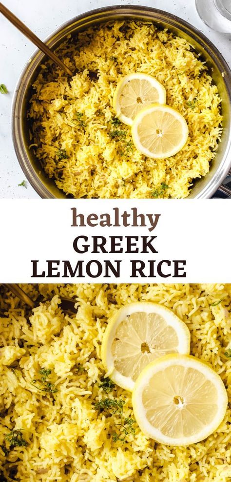 Smoothie Detox Diet, Mediterranean Herbs, Greek Lemon Rice, What Is Healthy Food, Fruit Recipes Healthy, Lemon Rice, Diet Smoothie Recipes, Favorite Recipes Dinner, Quick Healthy Meals