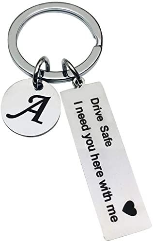 Small Valentines Gifts, Drive Safe Keychain, Hugs And Kisses Quotes, Surprise Gifts For Him, Happy Birthday Love Quotes, Letter Keychain, Gifts For Truckers, Here With Me, Creative Gifts For Boyfriend