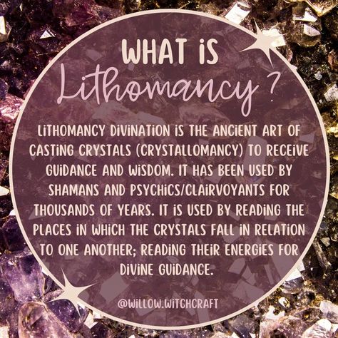 Lithomancy/Crystallomancy #todaysposts #topicoftheday #crystallomancy #lithomancy #readingcrystals #readingstones #readingcrystalsandstones #intuition #psychic #divination #divinationtools #divineguidance #castingcrystals #witchylife #clairvoyantlife #willowwitchcraft @willow.witchcraft Scrying Witchcraft, Zen Mind, Divination Methods, Crystal Falls, Eclectic Witch, Wiccan Spell Book, Healing Frequencies, Wiccan Spells, February 8