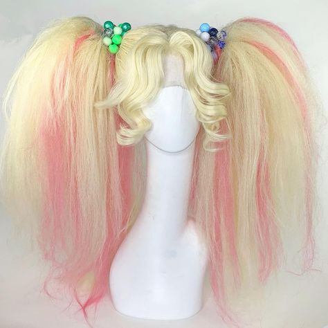 Clown Hair, Harajuku Hair, High Fashion Hair, Drag Wigs, Editorial Hair, Wigs Hair, October 7, Hair Reference, Wig Styles