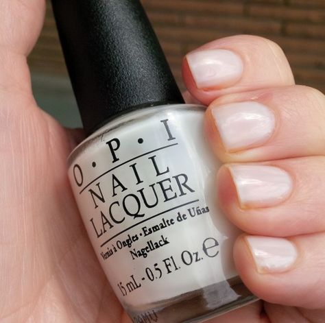 OPI Funny Bunny - my favourite sheer white jelly polish. Sheer White Nail Polish, Funny Bunny Opi Gel, Nail Tricks, Sheer Nail Polish, Jelly Polish, Opi Gel Nails, Sheer Nails, Polished Nails, Nails Opi