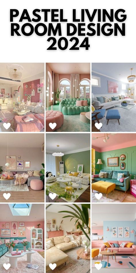 House Decor Pastel, Pastel Colour Interior Design, Pastel Colour Living Room, Pastel Lounge Room, Modern Pastel Living Room, Pastel Boho Living Room, Pastel Living Room Ideas Colour Palettes, Pastel Interior Design Living Room, Bright Colour Living Room Decor