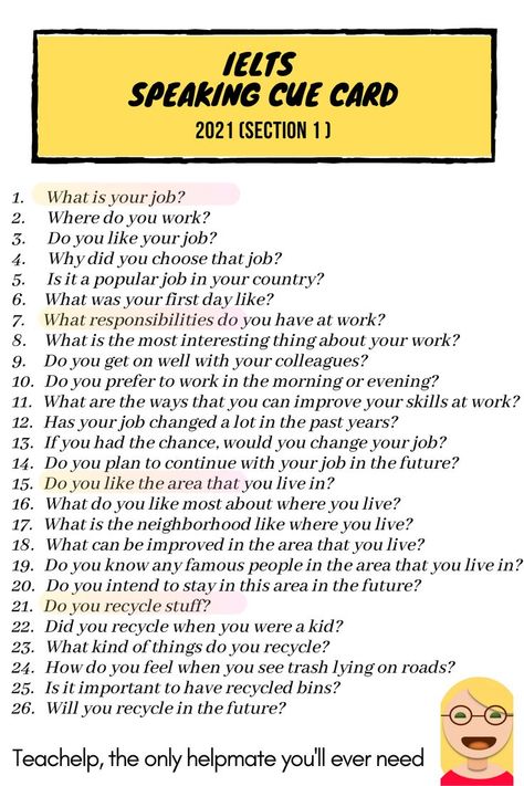 English Questions For Speaking, Ielts Questions, Ielts Speaking Questions, Ielts Speaking Cue Card, Ielts Speaking Part 1, Learn To Read English, Speaking Activities English, Cue Card, Linking Words