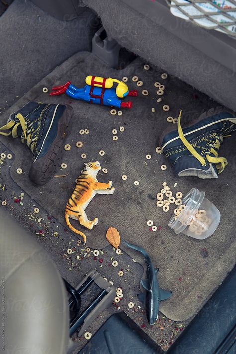 Messy Car From Child In Backseat With Snacks by Raymond Forbes LLC Messy Car, Texture Photography, Abstract Texture, Background Photography, Learning Photography, Abstract Photography, Car Photos, Background For Photography, Back Seat