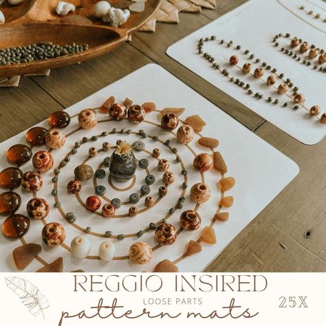 Reggio Outdoor Spaces, Reggio Fall Provocations, Reggio Emilia Math Preschool, Reggio Emilia Art Projects, Loose Parts Activities, Atelier Reggio Emilia, Loose Parts Preschool Reggio Emilia, Reggio Emilia Activities, Reggio Literacy