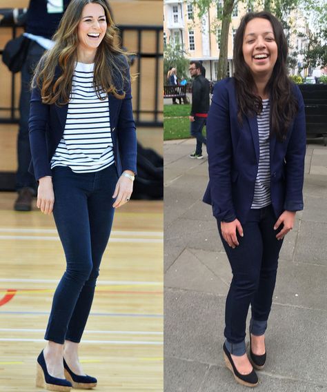 I Dressed As Kate Middleton for a Week, and This Is What Happened Kate Middleton Style Casual, Middleton Style Casual, Kate Middleton Jeans, Kate Middleton Casual Style, Casual Kate Middleton, Kate Middleton Style Dresses, Espadrilles Outfit, Kate Middleton Style Outfits, Kate Middleton Dress