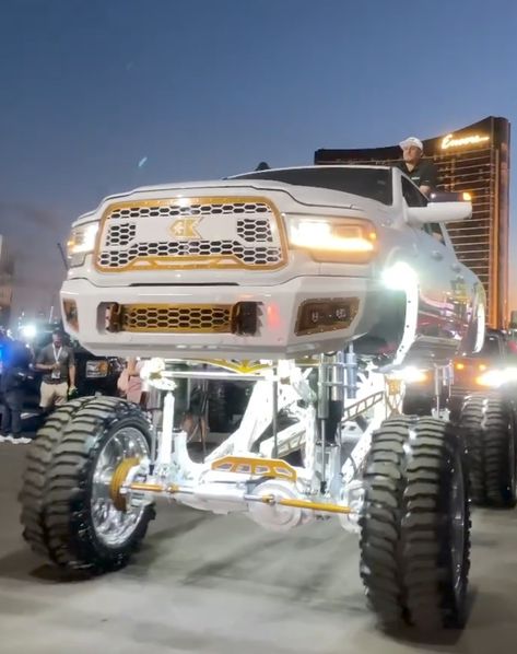 Decked Out Trucks, Ram Lifted Trucks, Tall Trucks, High Trucks, Lifted Dually Trucks, Pretty Trucks, Cool Vehicles, Truck Lifted, Jacked Up Chevy