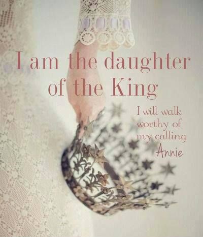 Ruby Gals - Though others may not see the crown you wear, GOD does. Walk in a manner worthy of your calling. YOU ARE THE DAUGHTERS OF THE KING. ~Annie for Ruby Gals Read Galatians 3:26 Daughter Of A King, Timmy Time, Royal Priesthood, Stephanie Johnson, Daughter Of The King, Gods Princess, King Quotes, Bride Of Christ, Daughters Of The King