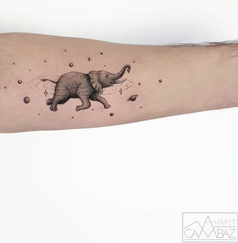 10 Best Small Black & Gray Tattoos Dotwork Drawing, Cute Elephant Tattoo, Casino Tattoo, Elephant Tattoo Design, Feather Tattoo Design, Flying Elephant, Elephant Tattoo, Elephant Tattoos, Arm Tattoos For Women