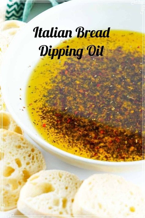 Our Italian Bread Dipping Oil recipe comes together in minutes with simple pantry ingredients. Dip crusty chunks of bread into this vibrant, garlicky oil for an appetizer everyone will enjoy. Bread Dipping Sauce, Bread Dips Recipes, Bread Dipping Oil Recipe, Dipping Oil Recipe, Olive Oil Dip For Bread, Olive Oil Dip, Italian Bread Recipes, Bread Oil, Bread Dipping