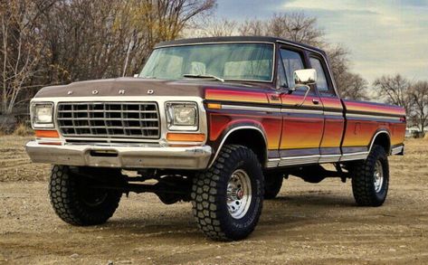 This Ranger Supercab is an amazing survivor at an incredible price. Are you looking for a great truck to remember the late '70s? #Ford 70s Pickup Truck, 70s Ford Truck, 70s Truck, Sunset Paint, Pickup Trucks Camping, Truck Accessories Ford, Best Pickup Truck, Diesel Trucks Ford, Hot Trucks