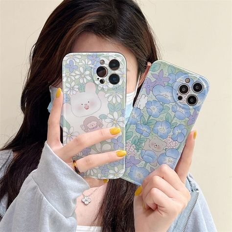 Flower Bear Garden Phone Case for iPhone XR X XS Max 11 12 13 Pro Max Flower Bear, Iphone Xr, Case For Iphone, Phone Case, Iphone Cases, Phone Cases, Iphone, Electronic Products, Flowers