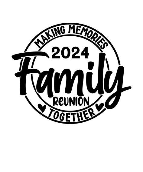 *This listing is a DIGITAL DOWNLOAD ONLY! *No physical item will be sent with this purchase. Family Reunion Design Ideas, Family Reunion Images, Family Reunion Tshirt Design Shirt Ideas, Family Reunion Tshirt Design Svg, Permanent Vinyl Projects, Family Reunion Ideas Organizing, Family Matching Customizable T-shirt For Family Reunion, Family Reunion Tshirt Design, Funny T-shirt With Text For Family Reunion