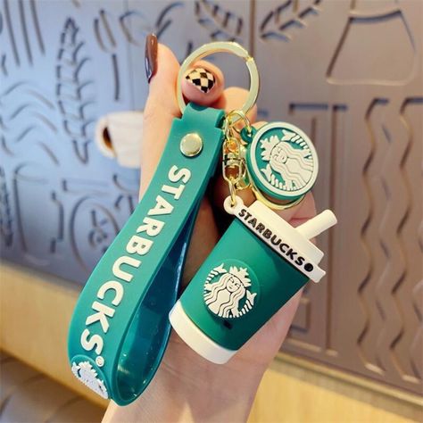 Cup Keychain, Coffee Keychain, Café Starbucks, Anime Keychain, Tumbler Starbucks, Starbucks Coffee Cup, Harry Potter Kids, Starbucks Accessories, Starbucks Lovers