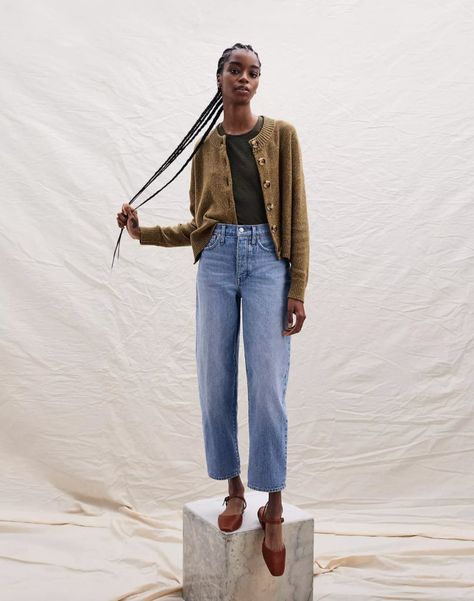 Balloon Jeans, Oversized Jean Jacket, Oversized Jeans, Jeans Mom, Curvy Jeans, Madewell Jeans, Mode Inspiration, Premium Denim, Vintage Jeans