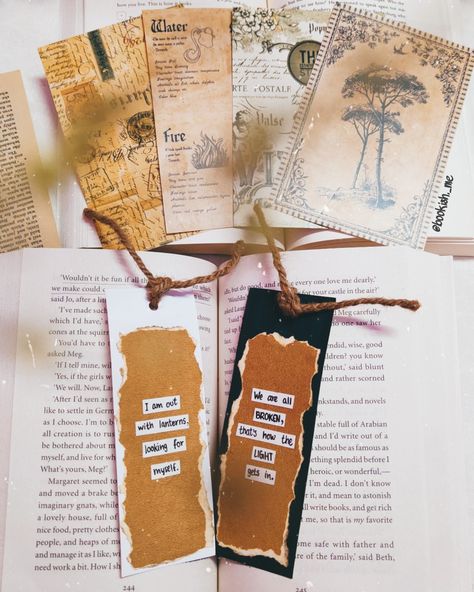 Aesthetic bookmarks Bookmarks Diy For Men, Vintage Bookmarks Diy, Diy Bookmarks For Men, Book Marks Diy Homemade, Scrapbook Bookmarks, Diy Bookmarks Aesthetic, Aesthetic Dairy, Bookmarks For Men, Bookmarks Aesthetic