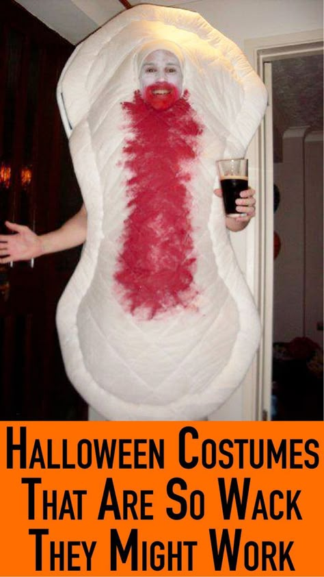 This list is dedicated to all the Cady Herons out there who make absolutely no apologies for flying their freakiest flag on Halloween. Some of these costumes are downright gnarly and we are here for it. Brunette Halloween Costume, Non Basic Halloween Costumes, Brunette Halloween, Fly Costume, Teenage Girl Halloween Costumes, Halloween Costumes For Baby, Costume Couples Halloween, Costumes Brunette, Solo Halloween Costumes