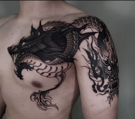 Best Friends Tattoo, Tattoo Back Tattoo, Friends Tattoo, Dragon Tattoos For Men, 16 Tattoo, Dragon Sleeve Tattoos, Cool Forearm Tattoos, Small Tattoo Ideas, Chest Tattoos For Women