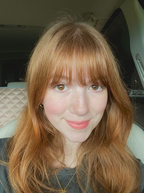 Ginger Hair And Bangs, Ginger Wispy Bangs, Ginger With Bangs, Red Hair With Wispy Bangs, Short Ginger Hair With Bangs, Wispy Red Bangs, Wispy Bangs With Long Hair, Ginger Hair With Fringe Bangs, Wispy Bangs Ginger Hair