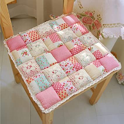 Patchwork Chair, Shabby Chic Chairs, Soft Chair, Kitchen Chair, Cushion Sofa, Flower Style, Cushion Inserts, Pad Cover, Chair Pads