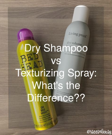 Dry Shampoo VS Texturizing Spray: What’s the Difference?? Diy Hair Texture Spray, Best Texture Spray For Hair, Diy Texture Spray For Hair, Diy Texturizing Spray For Hair, Volume For Thinning Hair, Texturizing Spray For Fine Hair, Hair Products For Volume And Texture, Best Texture Spray For Fine Hair, Dry Shampoo How To Use