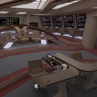 ArtStation - Armored USS Voyager (Star Trek: Voyager), Robert Bonchune Star Trek Bridge, Fandom Star Trek, Captains Quarters, Film Star Trek, Spaceship Interior, Star Trek Art, Website Builder Free, Starship Design, Star Trek Starships